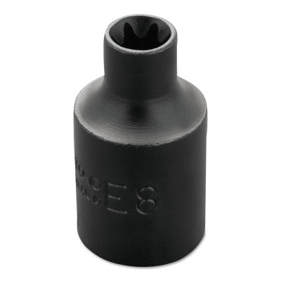 Torx Impact Sockets, 3/8 in Drive, E8 Tip