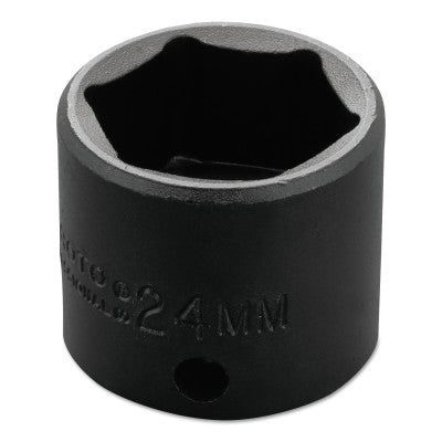 Torqueplus Metric Impact Sockets 3/8 in, 3/8 in Drive, 24 mm, 6 Points