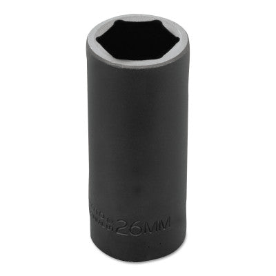 Torqueplus Metric Deep Impact Sockets 1/2 in, 1/2 in Drive, 26 mm, 6 Points