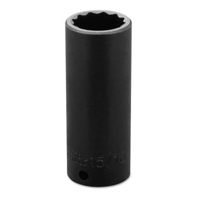 Torqueplus Deep Impact Sockets 1/2 in, 1/2 in Drive, 15/16 in, 12 Points