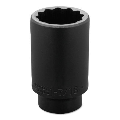 Torqueplus Deep Impact Sockets 1/2 in, 1/2 in Drive, 1 7/16 in, 12 Points