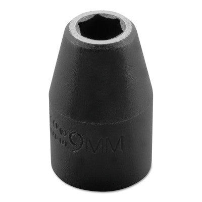Torqueplus Metric Impact Sockets 1/2 in, 1/2 in Drive, 9 mm, 6 Points