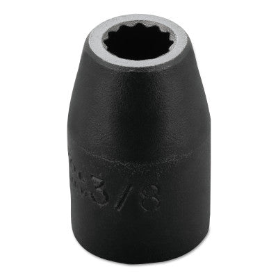 Torqueplus Impact Sockets, 1/2 in Drive, 3/8 in Opening, 12 Points