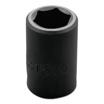 Torqueplus Metric Impact Sockets 1/2 in, 1/2 in Drive, 15 mm, 6 Points