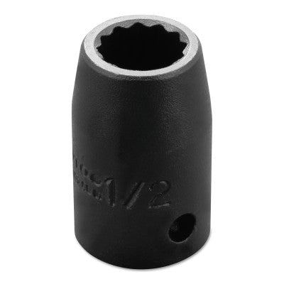 Torqueplus Impact Sockets, 1/2 in Drive, 1/2 in Opening, 12 Points