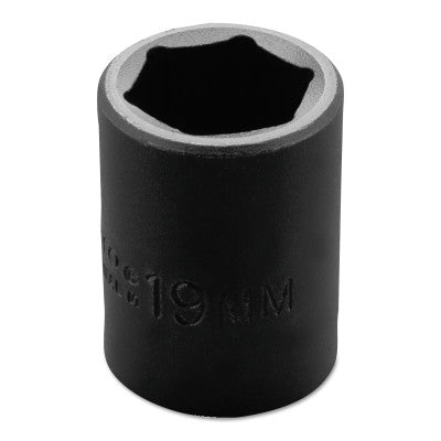 Torqueplus Metric Impact Sockets 1/2 in, 1/2 in Drive, 19 mm, 6 Points