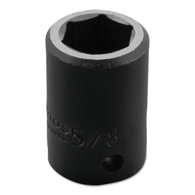 Torqueplus Impact Sockets, 1/2 in Drive, 5/8 in Opening, 6 Points