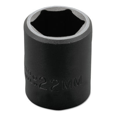 Torqueplus Metric Impact Sockets 1/2 in, 1/2 in Drive, 22 mm, 6 Points