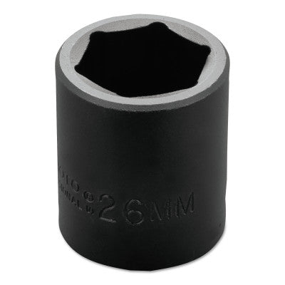 Torqueplus Metric Impact Sockets 1/2 in, 1/2 in Drive, 26 mm, 6 Points