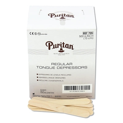 TONGUE DEPRESSORS 6"