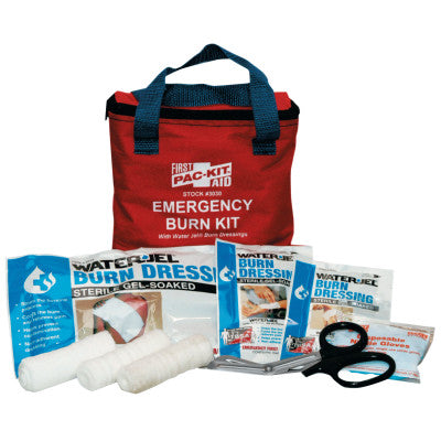 Water Jel Soft Pouch Burn Kit, 15 Pieces, 8 x 7 x 3