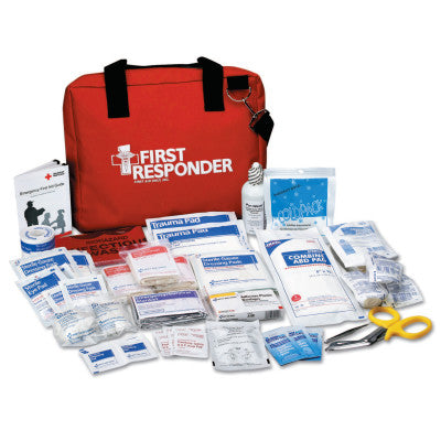 First Responder Kits, 100 Denier Cordura Bag, 120 Piece, Portable