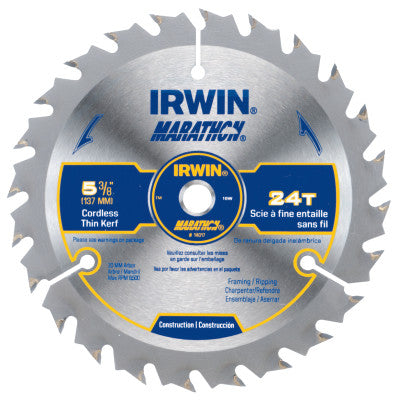 Cordless Circular Saw Blades, 5 3/8 in, 24 Teeth