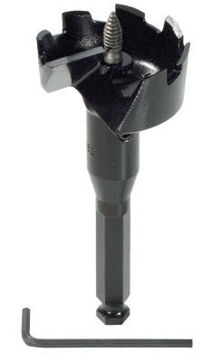 Self-feed Wood Bits, 18 in Hex Key Extension