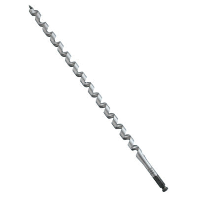 Impact Wrench Utility Pole Auger Bits, 11/16 in X 18 in, 7/16 in Shank