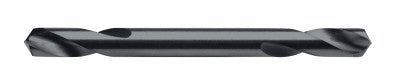 Double-End Black Oxide Coated High Speed Steel Drill Bits, 9/64 in