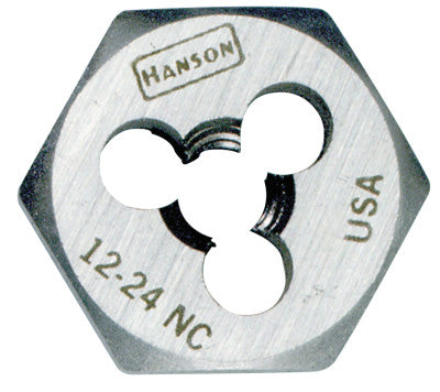 DIE 12-24 5/8 HEX HANSON