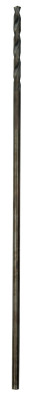 Aircraft Extension Steel Fractional Straight Shank Drill Bits, 12 in L, Carded