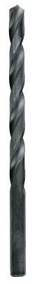 Black Oxide Economy Steel Metric Straight Shank Jobber Length Drill Bits, 1 mm