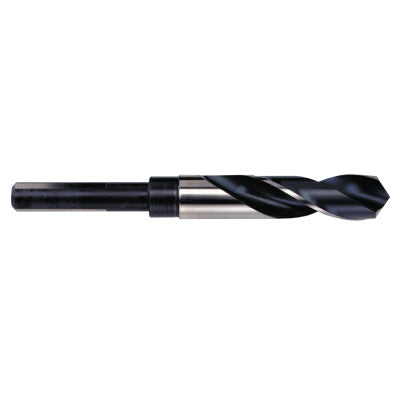 Silver & Deming High Speed Steel Fractional 1/2" Reduced Shank Drill Bit,1 1/16"