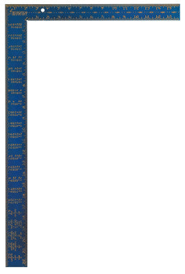 Hi-Contrast Aluminum Framing Squares, 16 x 24, 1/8â€Â, 1/10â€Â, 1/12â€Â, 1/16â€Â