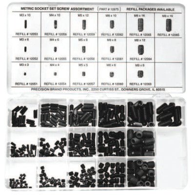 METRIC SET SCREW KIT