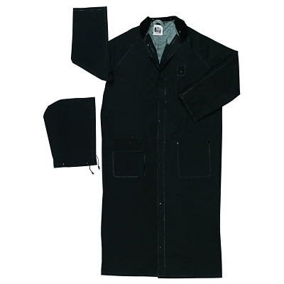CLASSIC PLUS .35MM PVC/POLY COAT COR COLLAR BLK