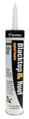 Blacktop & Roof Repair Fillers, 10 oz Cartridge, Black