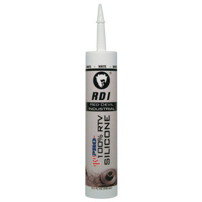 RD PRO Industrial Grade RTV Sealants, 10.1 oz Cartridge, White