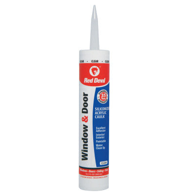 Window, Door & Siding Sealants, 10.1 oz Cartridge, Clear