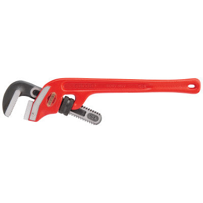 Cast Aluminum Pipe Wrenches, Alloy Steel Jaw, 18 in