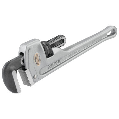 Adjustable Pipe Wrenches, Alloy Steel Jaw, 12 in