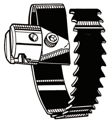 Drain Cleaner Tools, Spiral Sawtooth Cutter, 3 1/2 in, T-21