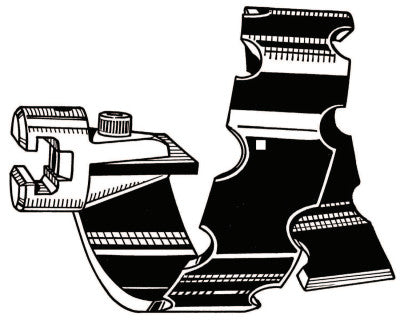 Drain Cleaner Tools, Spiral Cutter 1 1/4 in, for 3/8 in Cable, T-207