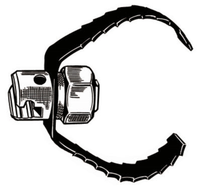 Drain Cleaner Tools, Sharktooth Cutter 3 and 4 in, for 1/2 in Cable, T-150