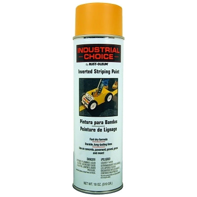 YELLOW STRIPING SPRAYN PAINT 18 OZ FL WT