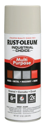 Industrial Choice 1600 System Enamel Aerosols, 12 oz, Almond, High-Gloss