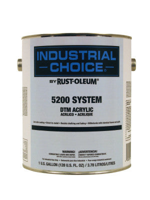 Industrial Choice 5200 System DTM Acrylics, White, Semi-Gloss