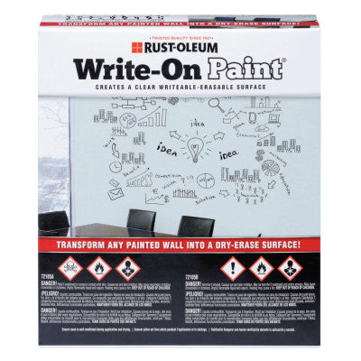 Write-On Paint Kit, 16 oz, Clear