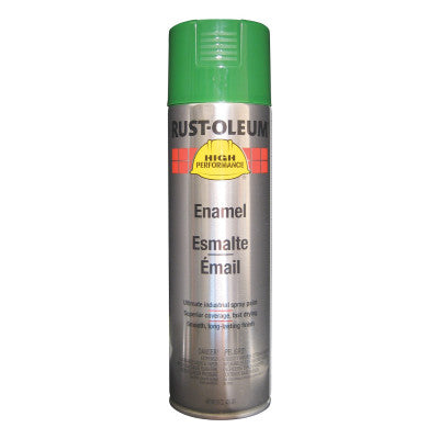 High Performance V2100 System Enamel Aerosols, 15oz Aerosol, Bright Green, Gloss