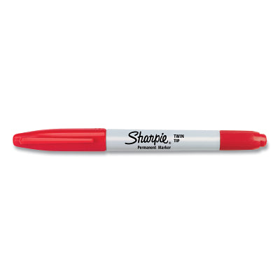 SHARPIE TWIN TIP RED