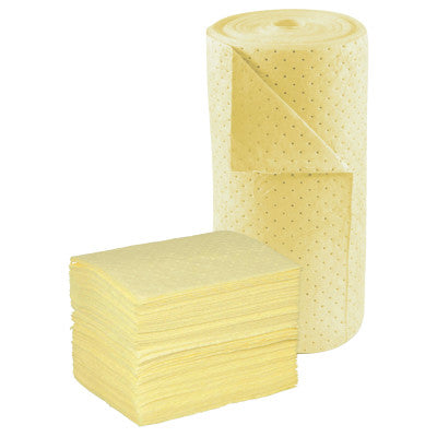SPC SPC Basic Chemical Absorbents, 17 in x 15 in, 100/Bale