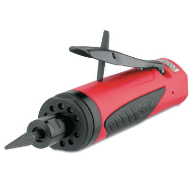 Straight Die Grinders, 1/4 in (NPT), 25,000 rpm, 1 hp, Rear Exhaust