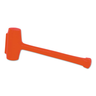 Compo-Cast Sledge Model Soft Face Hammers, 11 1/2 lb Head, 3 in Dia., Orange