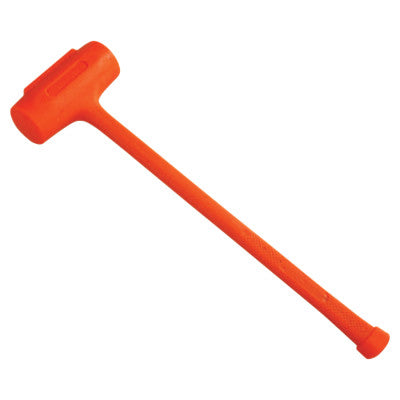 Compo-Cast Sledge Model Soft Face Hammers, 10 1/2 lb Head, 3 in Dia., Orange