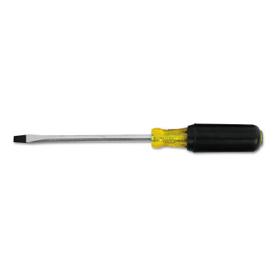 Vinyl Grip Standard Tip Screwdrivers, 7/32 in, 6 3/4 in Long