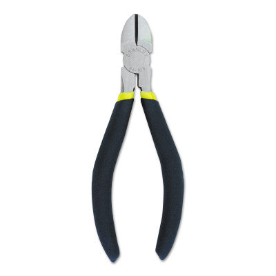 Diagonal Pliers, 5 3/4 in Long, Black