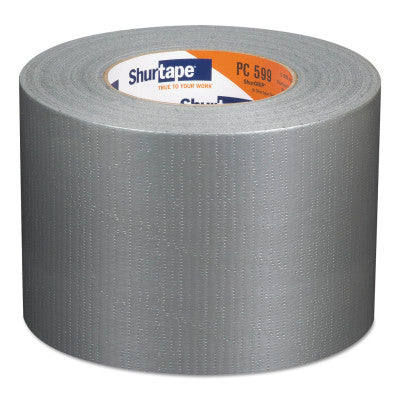 PC 599 ShurGrip Heavy-Duty Duct Tapes, 96 mm x 55 M x 9 mil, Silver