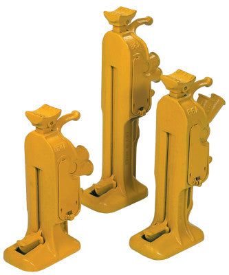 Ratchet Jacks, 15 tons, 23 1/4 in Height Min., 13 in Stroke