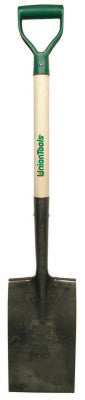 Garden, Nursery & Transplanting Spades, Square Pt Blade, 28in White Ash D-Grip